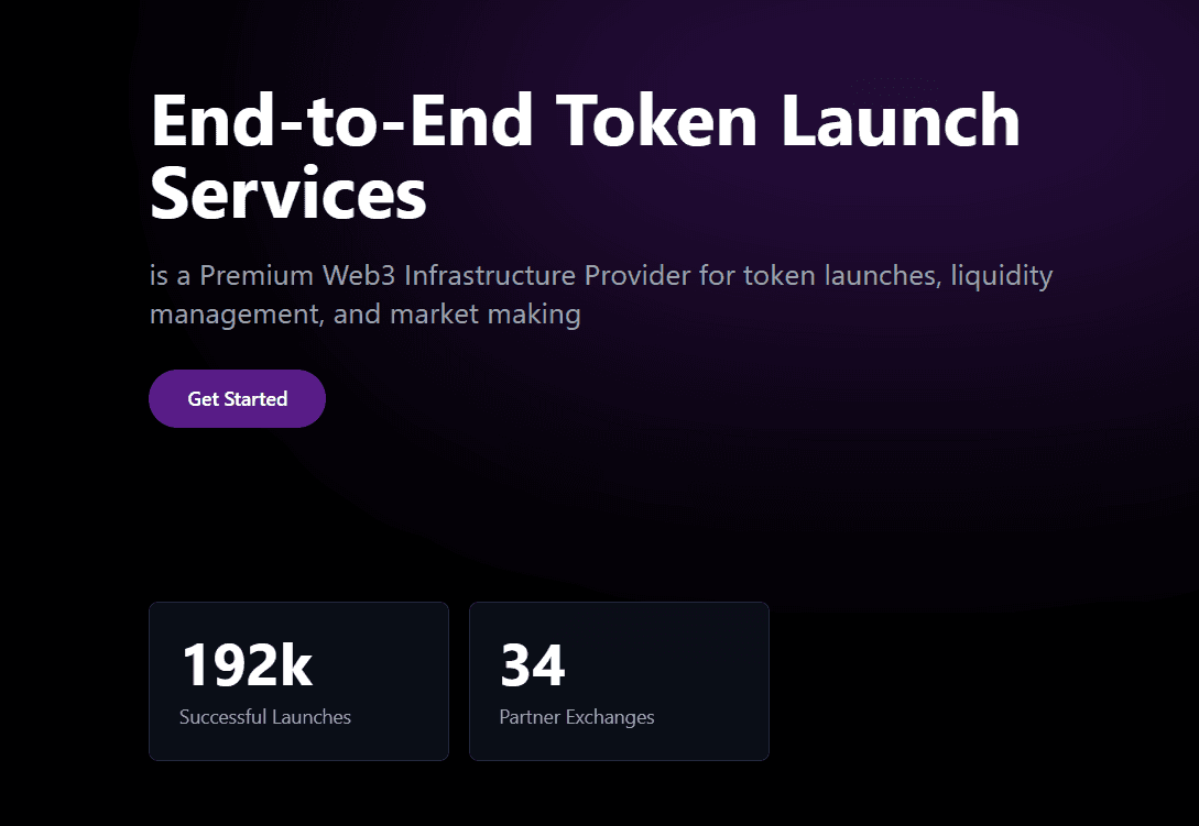 End-to-End Token Launch Services
